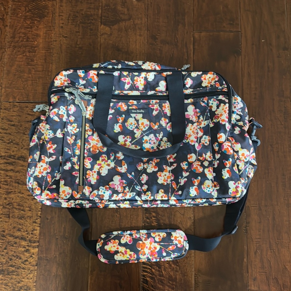 Vera Bradley Floral Duffel Weekend Bag